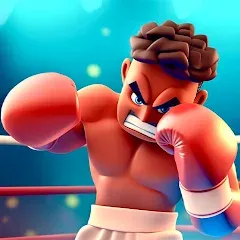 Взломанная Boxing Gym Tycoon 3D: MMA Club (Боксерская Гимназия Тайкун 3D)  [МОД Unlimited Money] - стабильная версия apk на Андроид