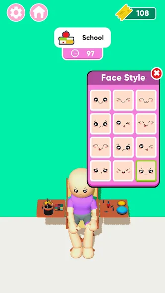 Famous Fashion - Dress Up Game (Фэймос Фэшн)  [МОД Unlocked] Screenshot 5