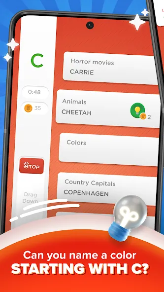 Stop - Categories Word Game  [МОД Menu] Screenshot 3