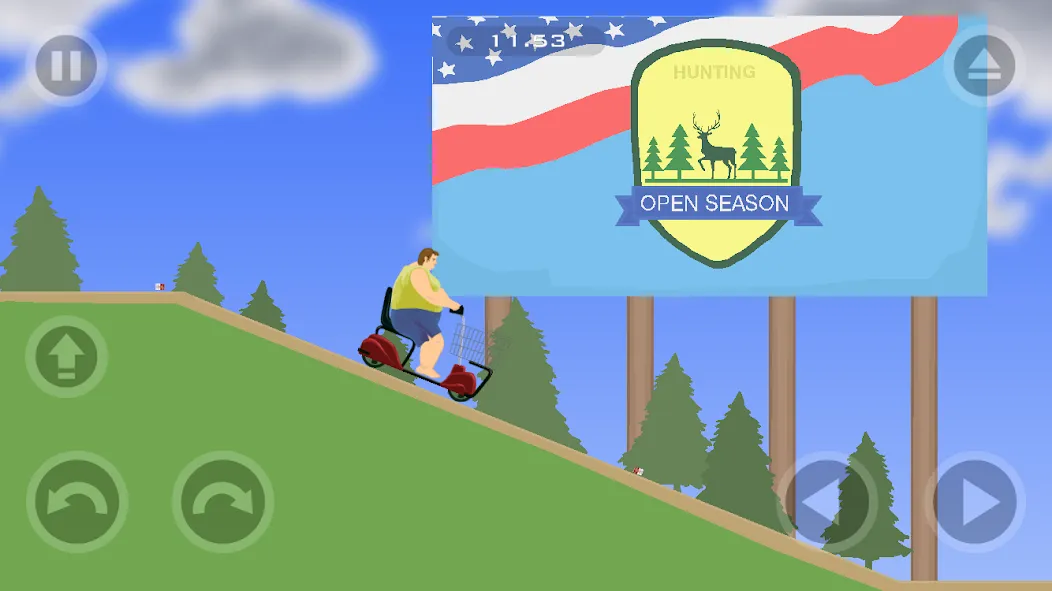 Happy Wheels (Хаппи Вилс)  [МОД Menu] Screenshot 5