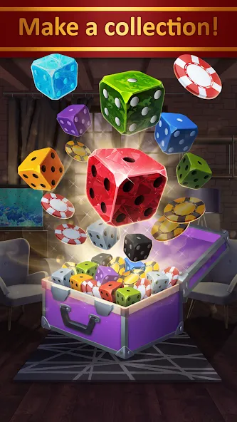 Farkle - Zonk Dice Game  [МОД Все открыто] Screenshot 1