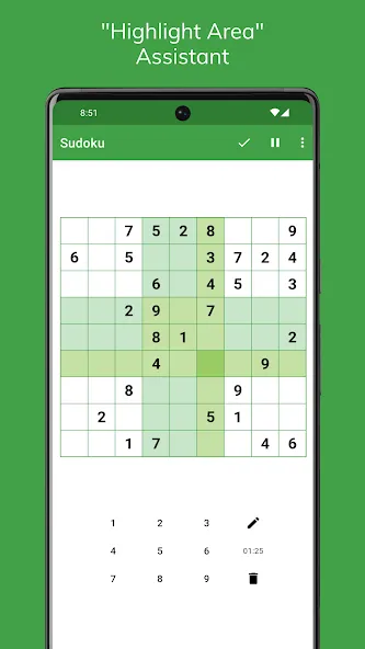 Sudoku  [МОД Все открыто] Screenshot 4