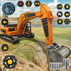 Взломанная Heavy Excavator Simulator PRO (Хеви Экскавейтор Симулятор ПРО)  [МОД Бесконечные деньги] - полная версия apk на Андроид