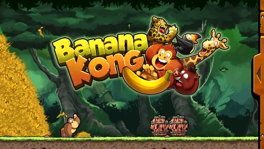 Banana Kong (Банана Конг)  [МОД Unlimited Money] Screenshot 1