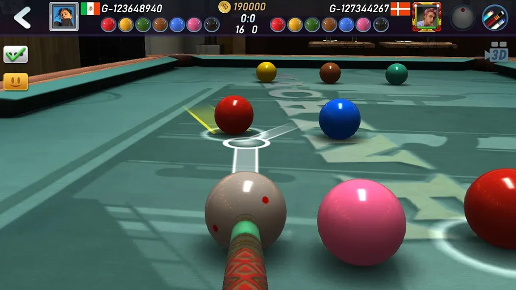 Real Pool 3D 2 (Риал Пул 3Д 2)  [МОД Бесконечные монеты] Screenshot 2