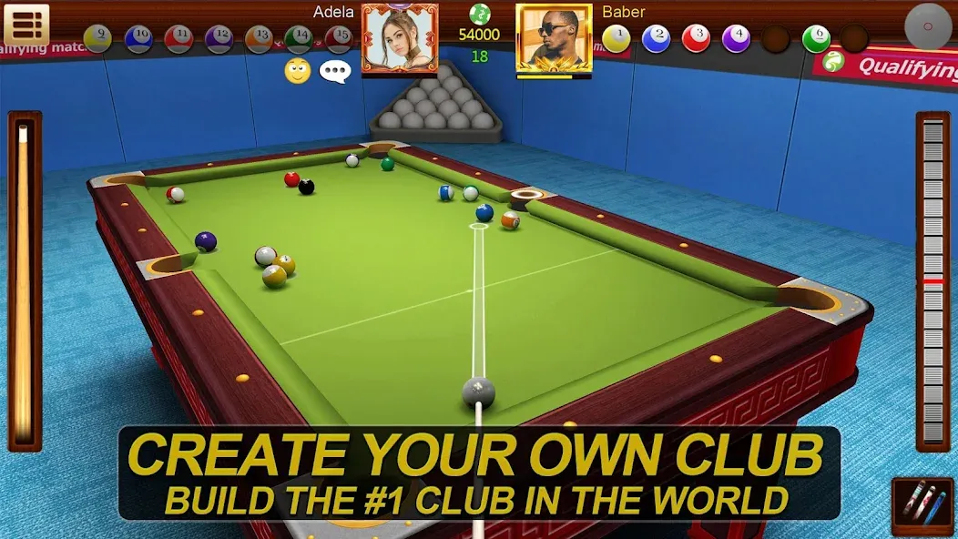 Real Pool 3D Online 8Ball Game (Реал Пул 3Д Онлайн 8Бол Гейм)  [МОД Mega Pack] Screenshot 2