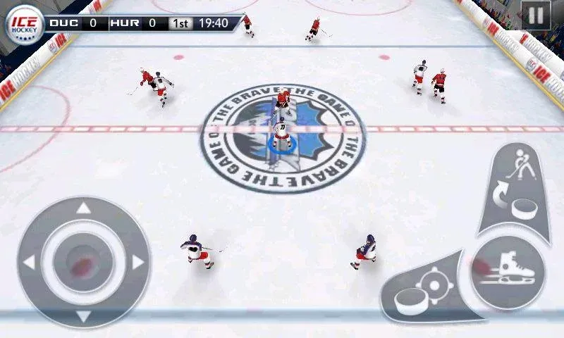 Ice Hockey 3D  [МОД Unlimited Money] Screenshot 1