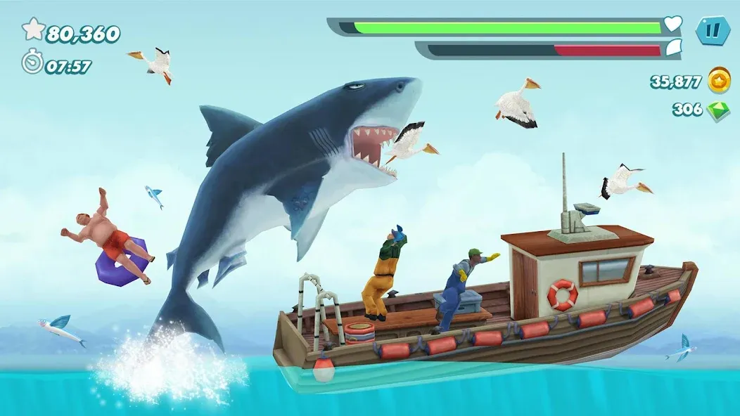 Hungry Shark Evolution (Хангри Шарк Эволюшн)  [МОД Меню] Screenshot 5