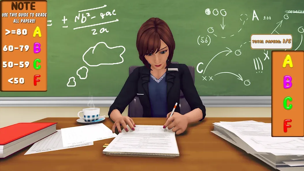 High School Teacher Simulator  [МОД Меню] Screenshot 3