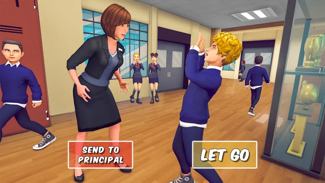 High School Teacher Simulator  [МОД Меню] Screenshot 5