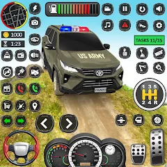 Скачать взлом Flying Prado Car Robot Game  [МОД Бесконечные монеты] - последняя версия apk на Андроид