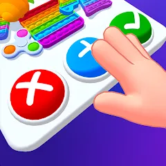 Взломанная Fidget Toys Trading・Pop It 3D (Фиджет Тойс Трейдинг)  [МОД Mega Pack] - полная версия apk на Андроид