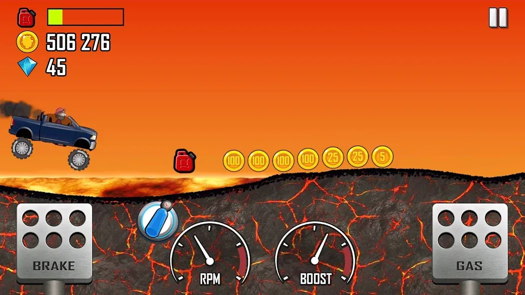 Hill Climb Racing (Хилл Клайм Рейсинг)  [МОД Меню] Screenshot 5