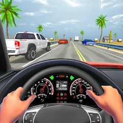 Взлом Traffic Racing In Car Driving (Трафик Рейсинг Ин Кар Драйвинг)  [МОД Меню] - последняя версия apk на Андроид