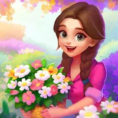 Скачать взлом Dream Flower Dressup  [МОД Бесконечные деньги] - полная версия apk на Андроид