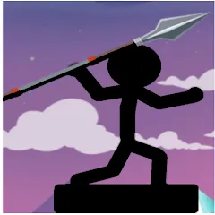 Скачать взломанную Spear war with Stickman (Спир вар)  [МОД Много денег] - последняя версия apk на Андроид