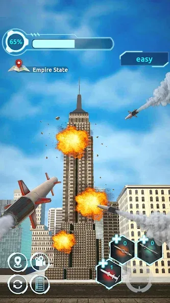 City Demolish: Rocket Smash! (Сити Демолиш)  [МОД Unlocked] Screenshot 1