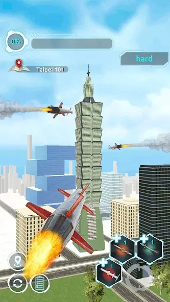 City Demolish: Rocket Smash! (Сити Демолиш)  [МОД Unlocked] Screenshot 2