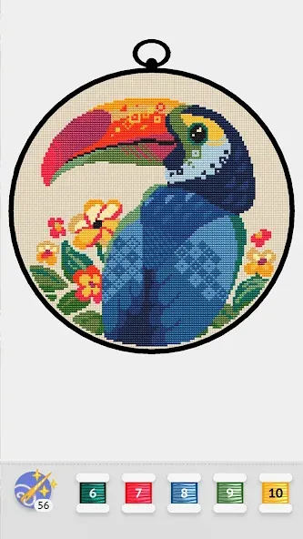 Cross Stitch Club (Кросс Стич Клуб)  [МОД Много денег] Screenshot 4