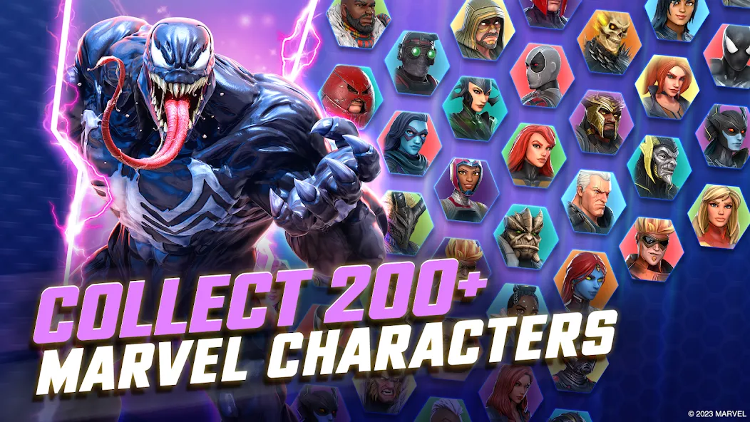 MARVEL Strike Force: Squad RPG (Марвел Страйк Форс)  [МОД Бесконечные монеты] Screenshot 2