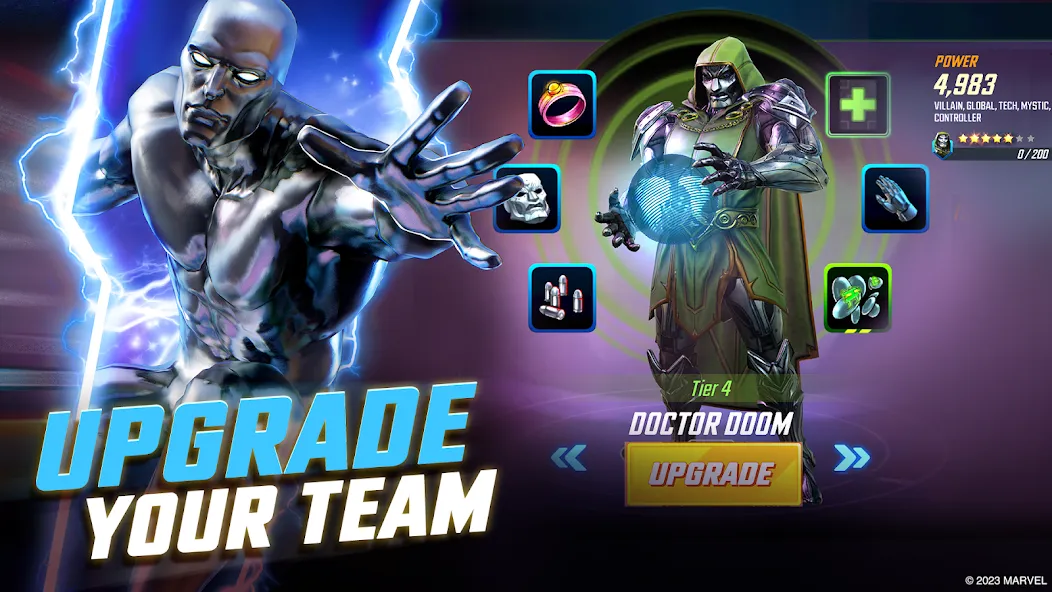 MARVEL Strike Force: Squad RPG (Марвел Страйк Форс)  [МОД Бесконечные монеты] Screenshot 5