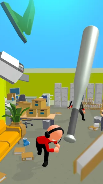 Crazy Office — Slap & Smash  [МОД Бесконечные деньги] Screenshot 4