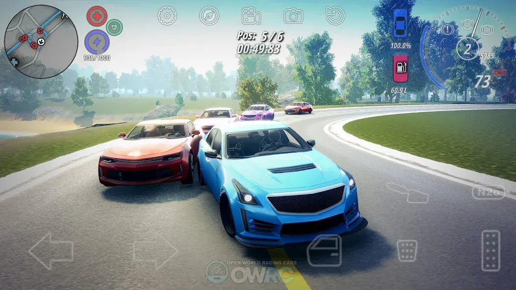 OWRC: Open World Racing Cars (ОВРК )  [МОД Много монет] Screenshot 5