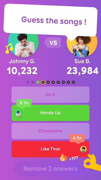 SongPop® - Guess The Song (СонгПоп)  [МОД Menu] Screenshot 1