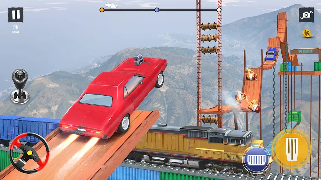 Car Stunt Games 3D Car Games  [МОД Unlocked] Screenshot 1