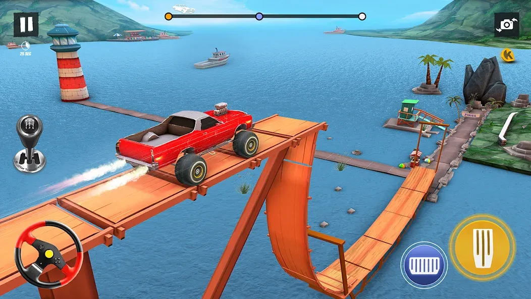 Car Stunt Games 3D Car Games  [МОД Unlocked] Screenshot 3