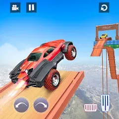 Скачать взломанную Car Stunt Games 3D Car Games  [МОД Unlocked] - полная версия apk на Андроид