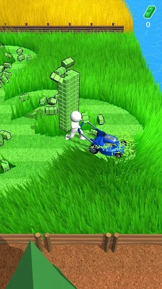 Stone Grass: Mowing Simulator (Стоун Грасс)  [МОД Mega Pack] Screenshot 2