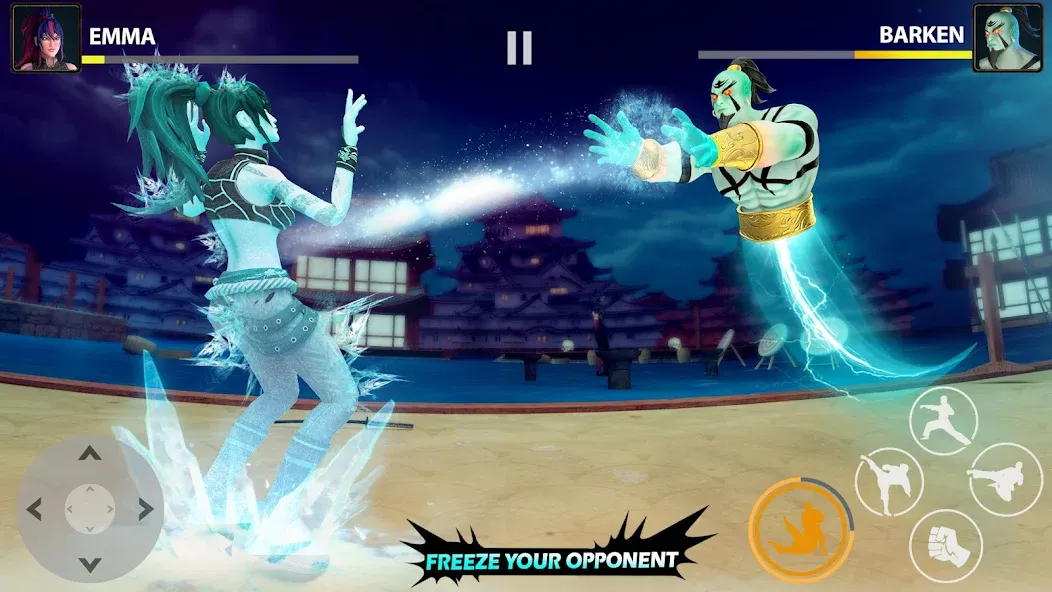 Ninja Clash: Karate Fighters (Ниндзя Мастер)  [МОД Много монет] Screenshot 3