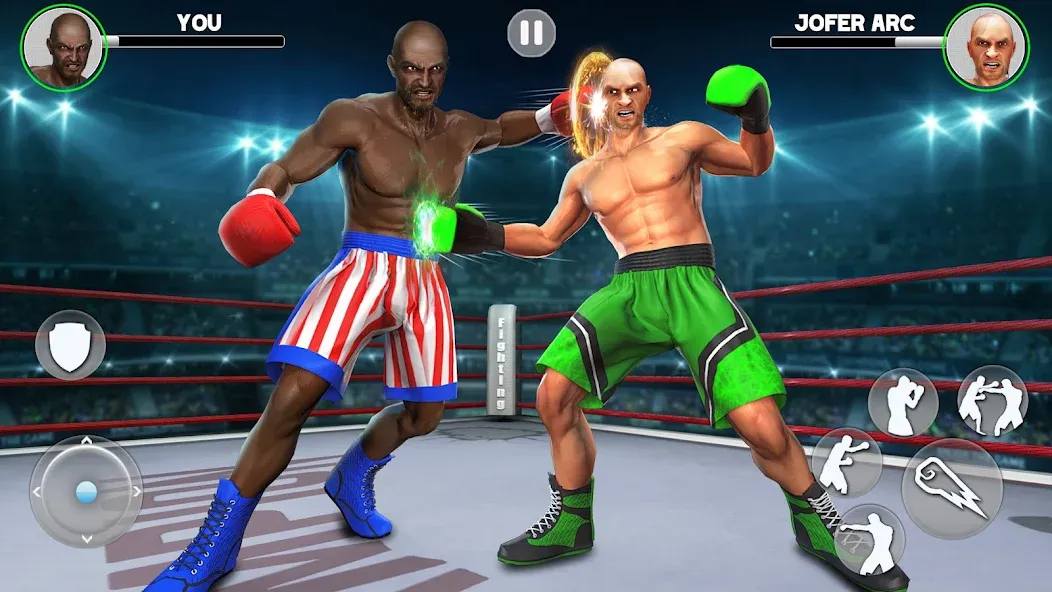 Kick Boxing Games: Fight Game  [МОД Много монет] Screenshot 4