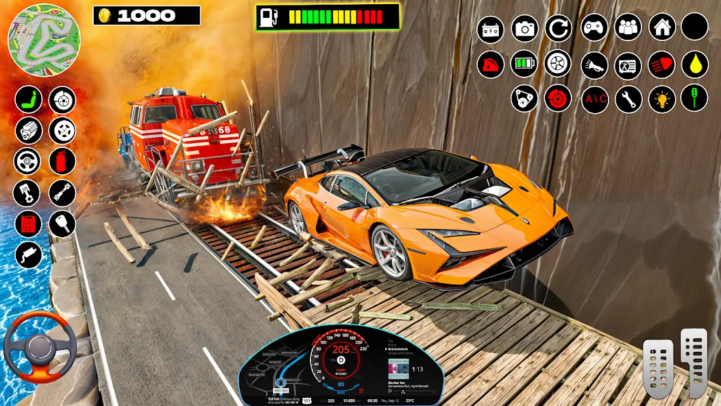 Rampa Car Game: GT Car stunts (Мега Рэмпс)  [МОД Много монет] Screenshot 1