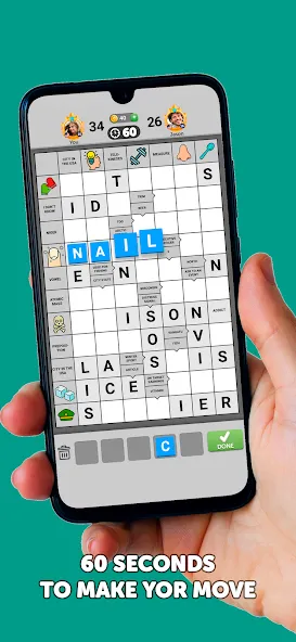 Wordgrams - Crossword & Puzzle (Вордграмс)  [МОД Mega Pack] Screenshot 5