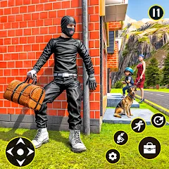 Скачать взломанную Thief Escape: Robbery Game (Тиф Ескейп)  [МОД Много монет] - стабильная версия apk на Андроид