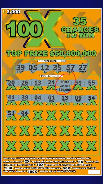 Lottery Scratchers Ticket Off (Лотерейный билет на ободрителейскретчи)  [МОД Unlimited Money] Screenshot 1