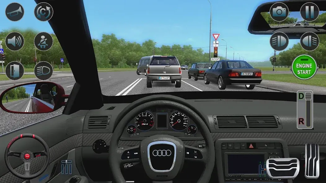 Fury Driving School: Car Game  [МОД Unlocked] Screenshot 4