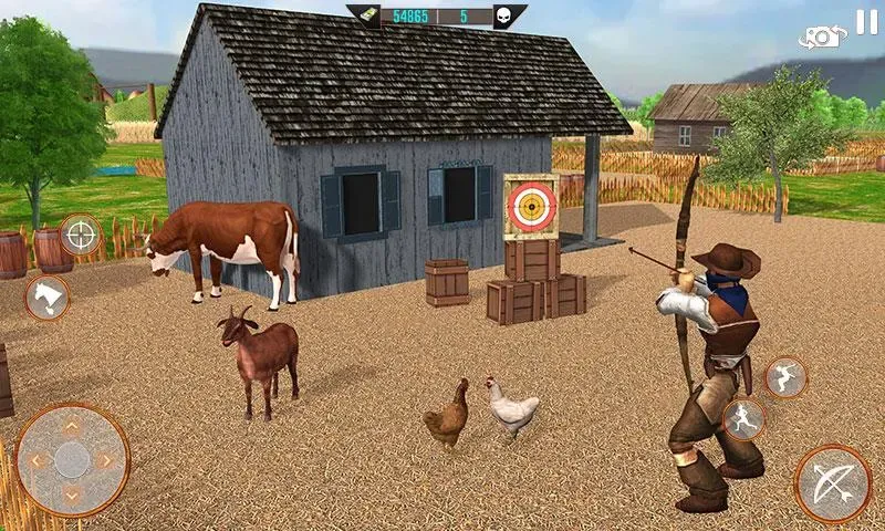 West Cowboy Shooting Games 3D  [МОД Меню] Screenshot 5