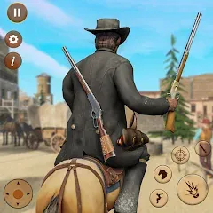 Скачать взлом West Cowboy Shooting Games 3D  [МОД Меню] - полная версия apk на Андроид