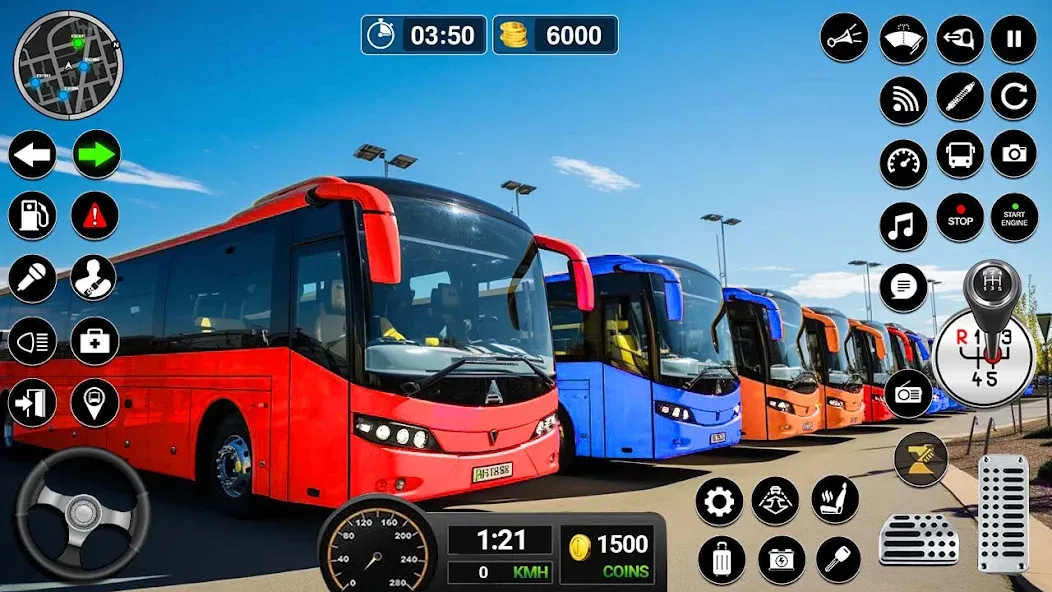 Bus Simulator Game: Coach Game  [МОД Unlimited Money] Screenshot 1