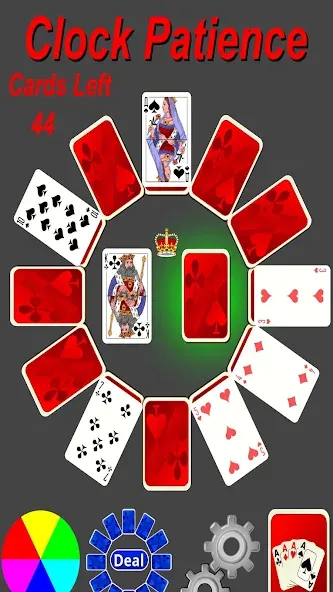 Clock Patience Solitaire (Клок Пэйшенс Солитер)  [МОД Все открыто] Screenshot 4