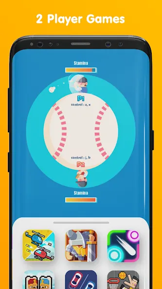 Mini Arcade - Two player games  [МОД Бесконечные деньги] Screenshot 1