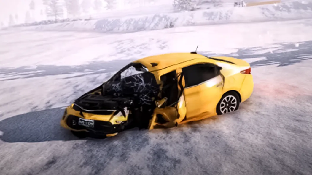 Car Crash Car Test Simulator  [МОД Бесконечные монеты] Screenshot 4