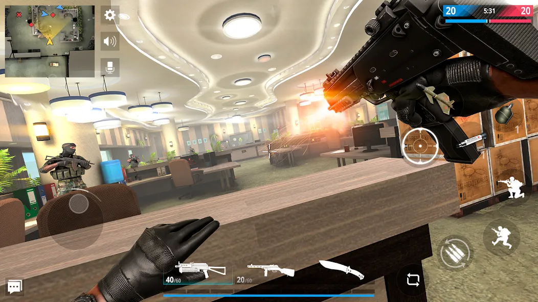 Modern Strike Online: PvP FPS (Модерн Страйк Онлайн)  [МОД Unlimited Money] Screenshot 2