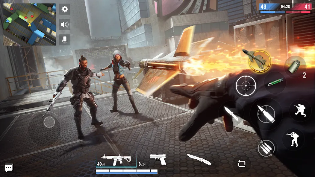 Modern Strike Online: PvP FPS (Модерн Страйк Онлайн)  [МОД Unlimited Money] Screenshot 3