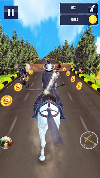 Cowboy Horse Run  [МОД Меню] Screenshot 1