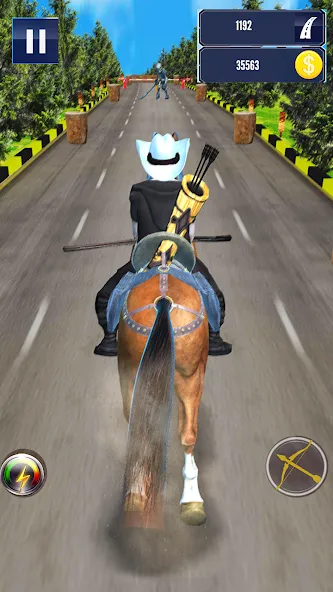 Cowboy Horse Run  [МОД Меню] Screenshot 2