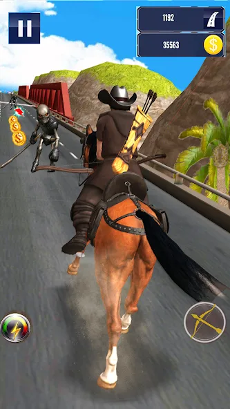 Cowboy Horse Run  [МОД Меню] Screenshot 4